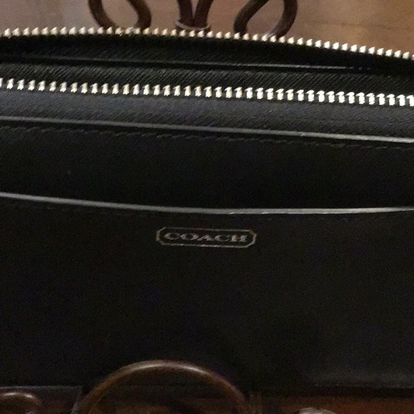 Coach Black Wallet - Picture 3 of 6